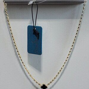 Charlotte & Lexi 14k Gold Plated Sterling Silver Cubic Zirconia 16+2" Necklace